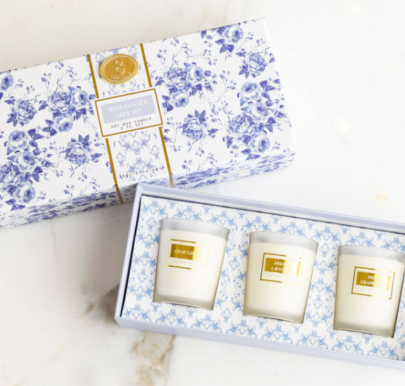 Set de Velas - Crisp Linen