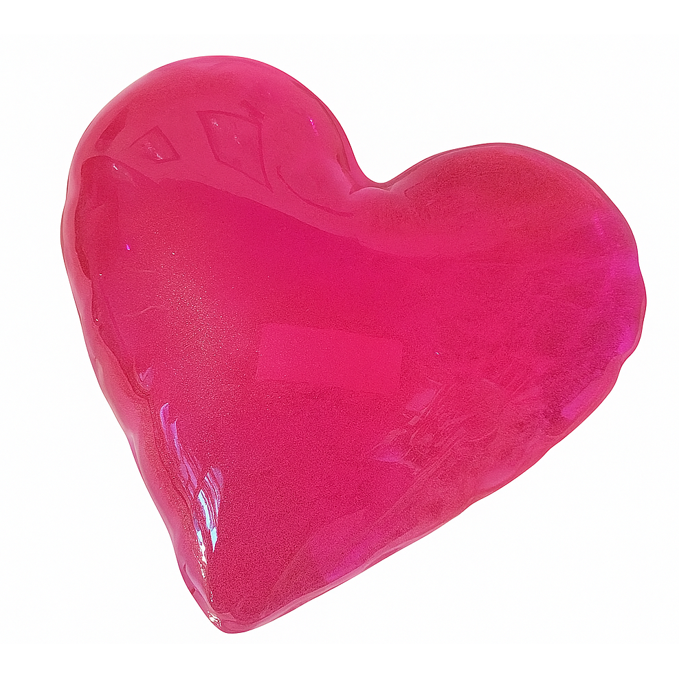 Escultura de Corazón, Rosado