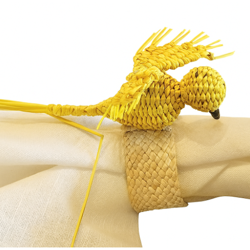 Aros para Servilleta Aves Pintorescas