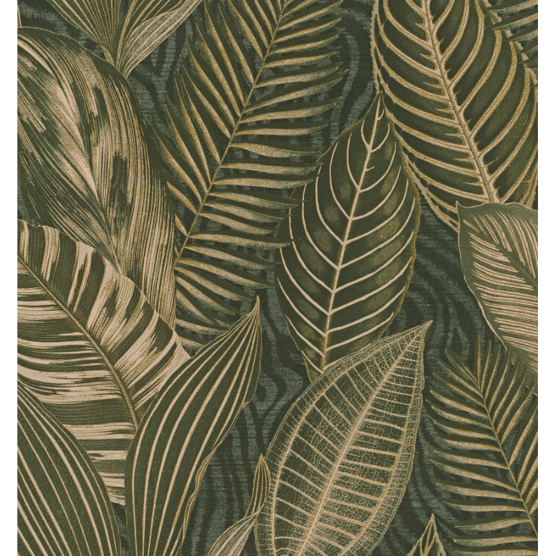 Papel tapiz Rasch Tropical House 687507