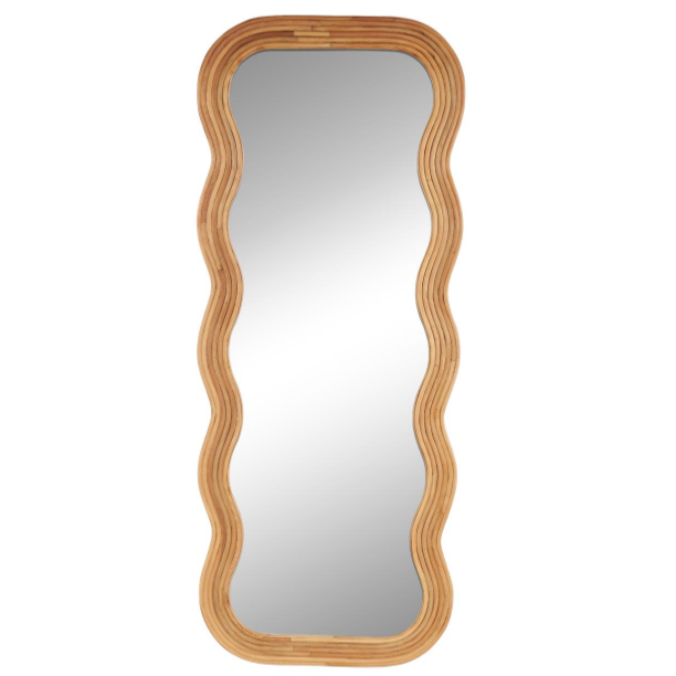 Espejo de Pared Wavy Natural