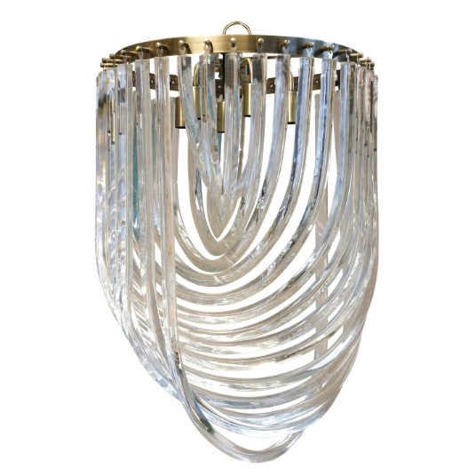 Candelabro Ribbon – Grande | Cristal Transparente