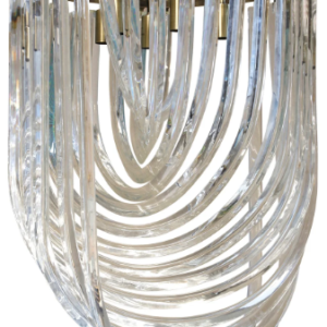 Candelabro Ribbon - Pequeño | Cristal Transparente
