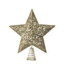 Estrella para arbol dorada de 12"