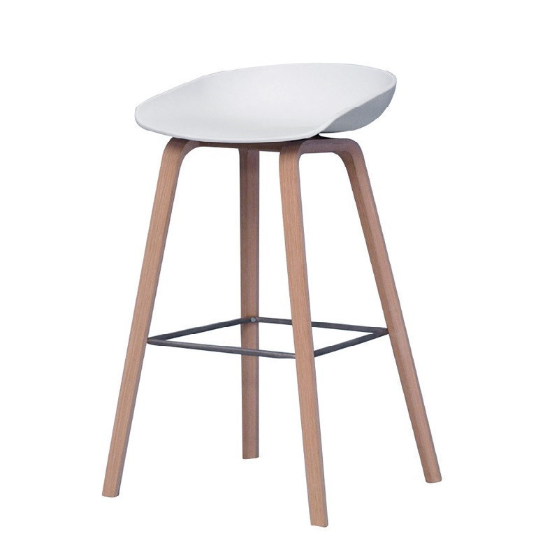 Counter de madera color blanco