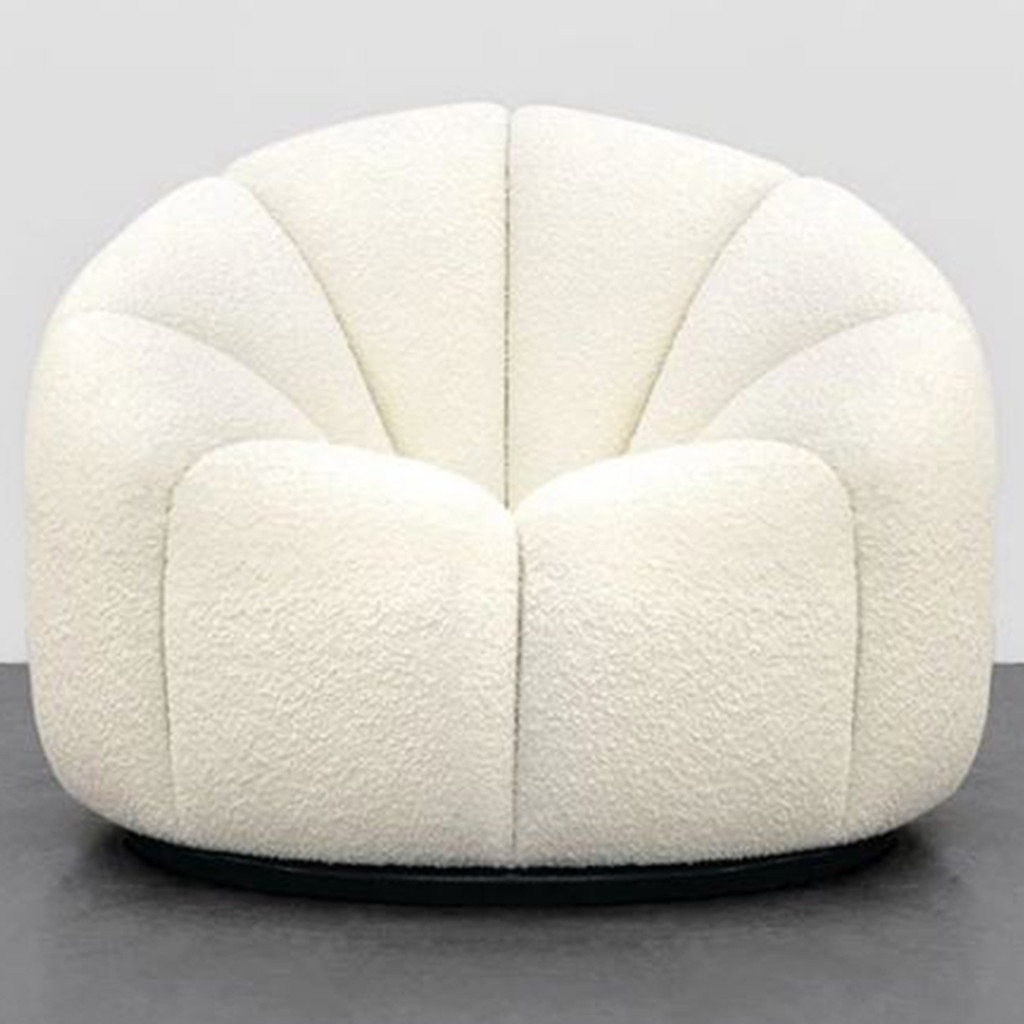 Sillon alpha bouclé crema