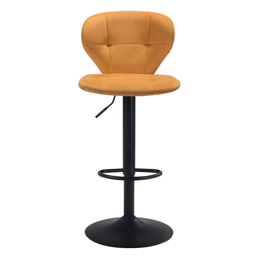 Barstool salem amarillo giratorio 18×19.5×44″