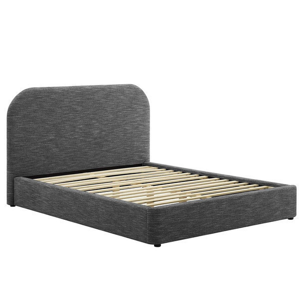 Cama Keynote Queen Gris Oscuro