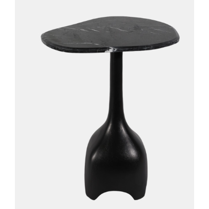 Mesa Auxiliar Curved, Negra