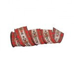 Liston de cascanuez traje verde con barba de 4" x 10 yardas