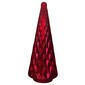 Arbol de navidad decorativo rojo 15"