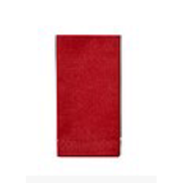Juego de 4 servilletas rojas