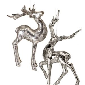 Ornamento Reno, Plateado