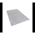 Alfombra tipo shag de poliester color gris medidas 1.84x2.75 mts