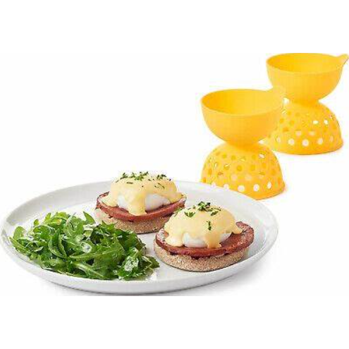 Set de 2 sostenedor de huevos color amarillo oxo