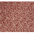 Cojin decorativo de 50x50 color cranberry con beige
