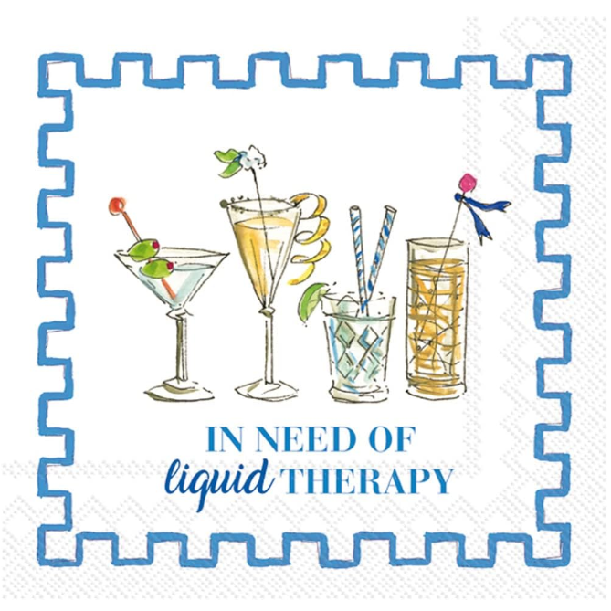 Servilletas de Papel, In Need Of Liquid Therapy Servilletas de Papel, In Need Of Liquid Therapy