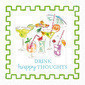 Servilletas de papel de 5 x 5" pensamientos felices 20u