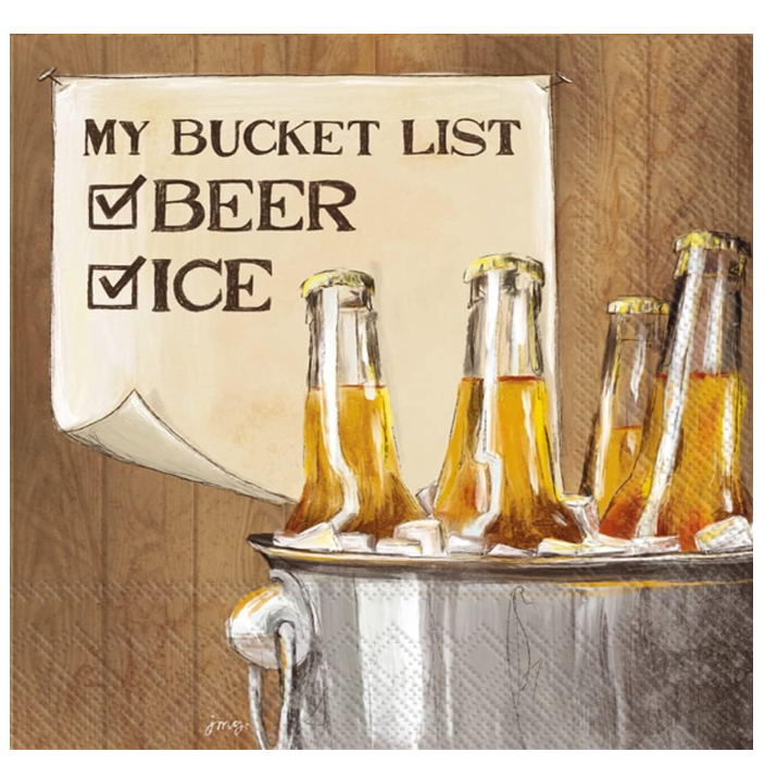 Servilletas de Papel, My Bucket List 20 unidades