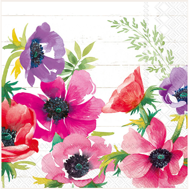 Servilleta Cktl Mediterranean Citrus, 20 uni.