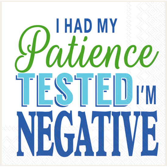 Servilleta Cktl Negative, 20 uni.