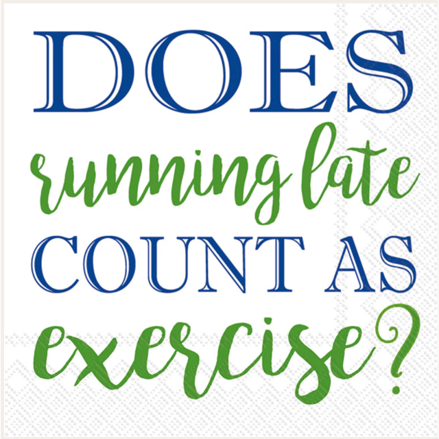 Servilleta Cktl Running Late, 20 uni.