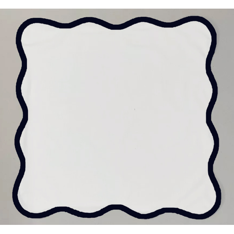 Set de 4 Servilletas de Lino Navy Blue