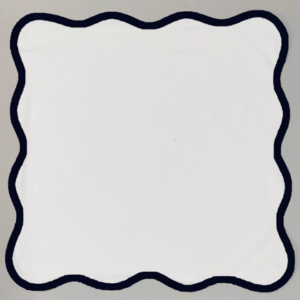 Set de 4 Servilletas de Lino Navy Blue