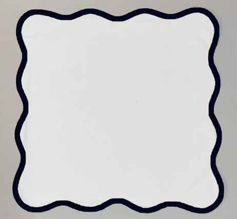 Set de 4 Servilletas de Lino Navy Blue