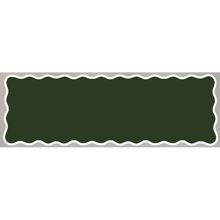 Camino de Mesa de Lino Olive Green