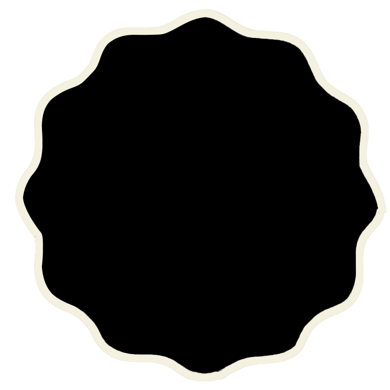 Set de 4 Individuales de Lino Negro