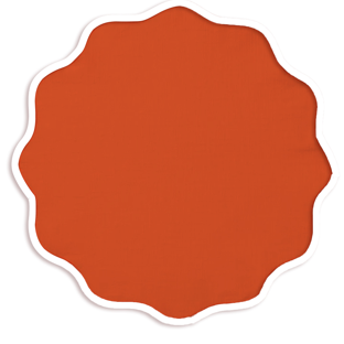 Set de 4 Individual Tangerine