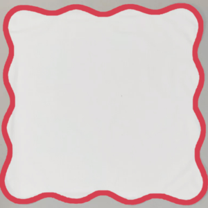 Set de 4 Servilleta de Lino Coral