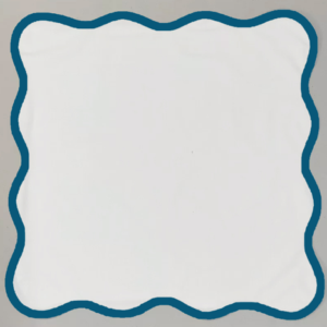 Set de 4 Servilleta de Lino Turquesa