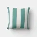 Cojin de Exterior Elastron Sunset Stripes Aquamarine