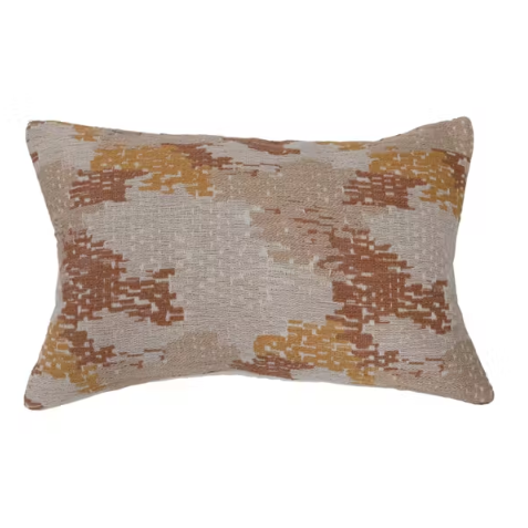 Cojin Lumbar Tejido Jacquard