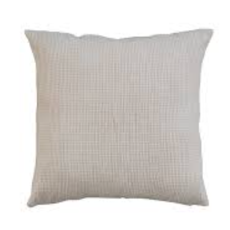 Cojin de Lino Mezcla de Textiles