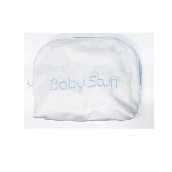 Bolsa bordada Baby Stuff color rosada