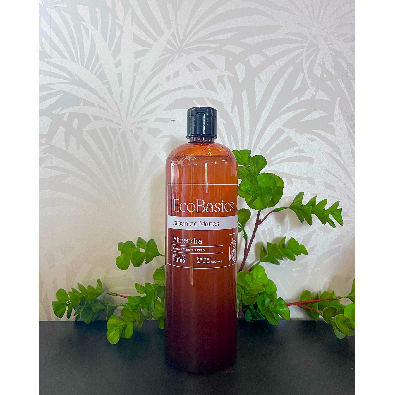 Jabon de manos almendra refill 1 lt