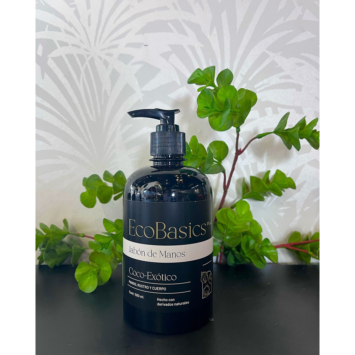 Jabon de mano antibacterial de coco exotico 500ml