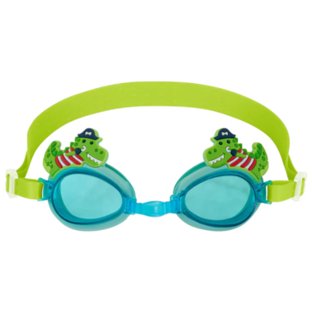 Lentes de agua con diseño de dinosaurio pirata 16″
