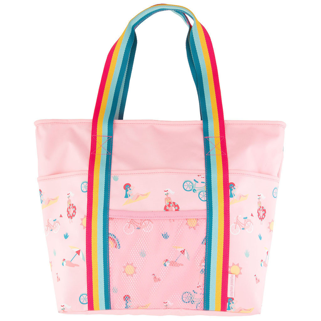 Bolsa de playa con diseño de playero 18 x 13″