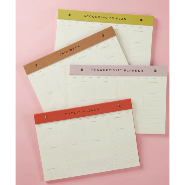 Planner Semanal - Notepad Lilac