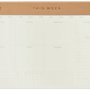 Planner Semanal - Notepad Camel