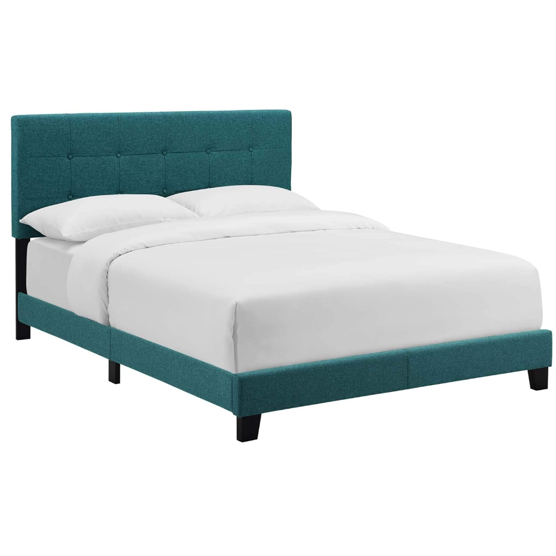 Cama Full Amira Color Verde
