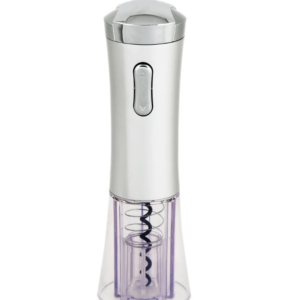 "Sacacorcho Electrico para Botella de Vino Recargable, Plateado"