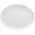 Plato ovalado pequeño de porcelana mar