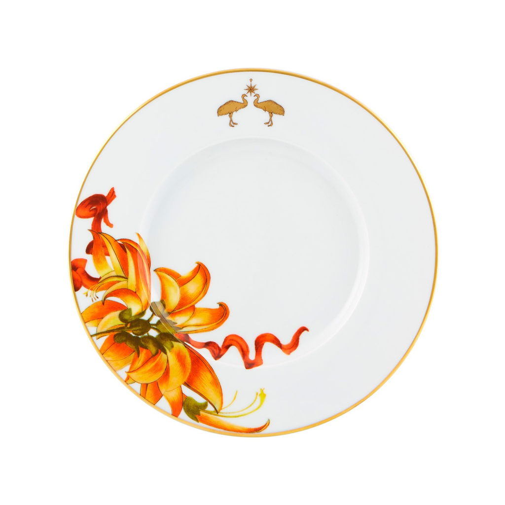 Plato para Postre de Porcelana, Amazonia