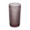 Set de 4 vasos altos de whisky color rosa marca bicos r