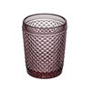 Set de 4 vasos bajos de whisky color rosa marca bicos r